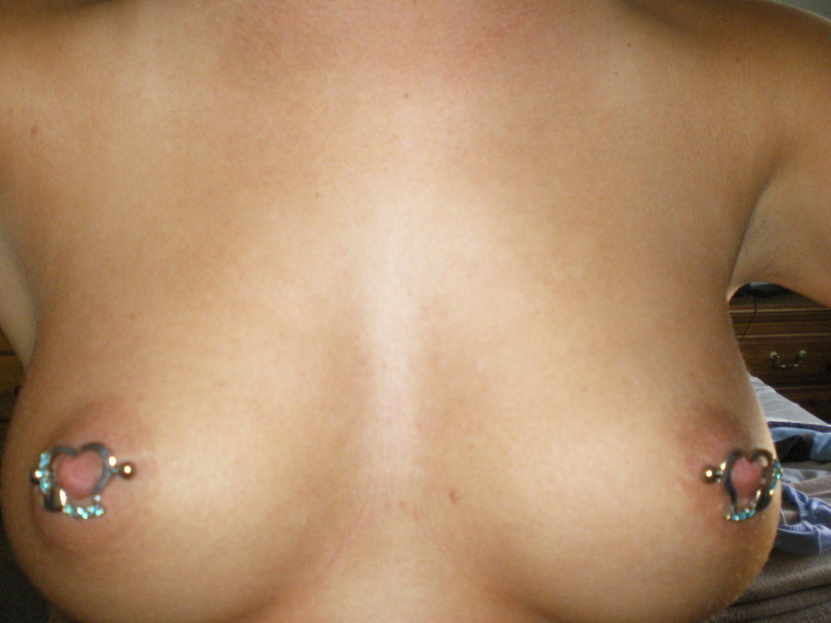 Piercing en las tetas